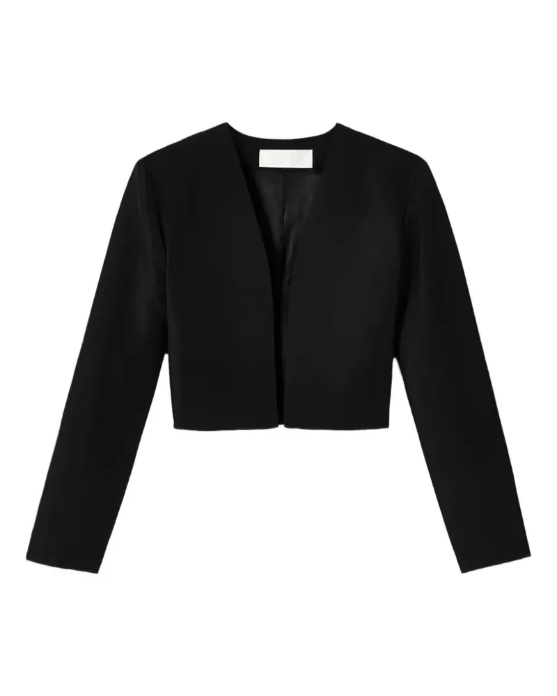 DESTREE Elegante Cropped-Jacke - Schwarz Schwarz