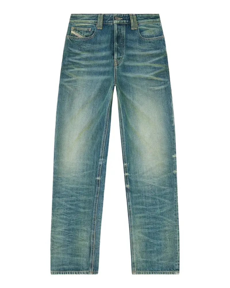Diesel regular-jeans high-waist 1991 D-Voeed - Blau Blau
