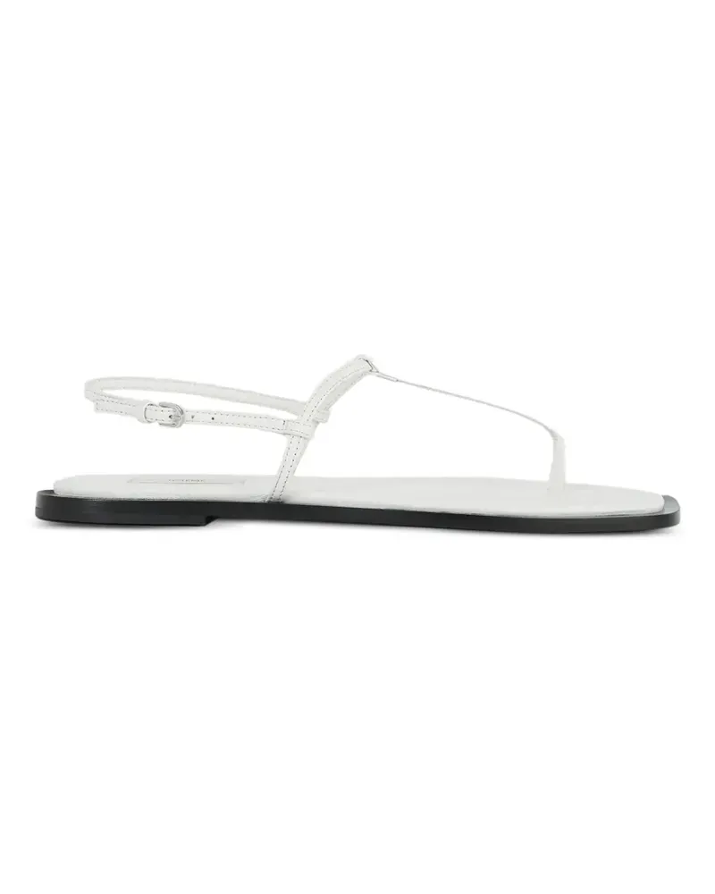 Totême Sandalen mit T-Riemen - Weiß Weiß