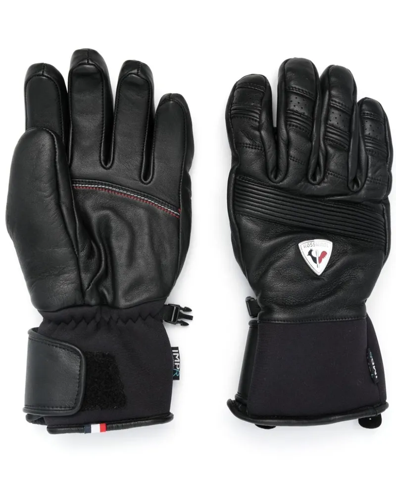 Rossignol Retro Handschuhe - Schwarz Schwarz