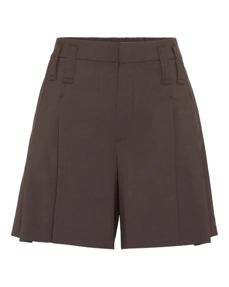 Brunello Cucinelli Shorts mit Bundfalten - Braun Braun