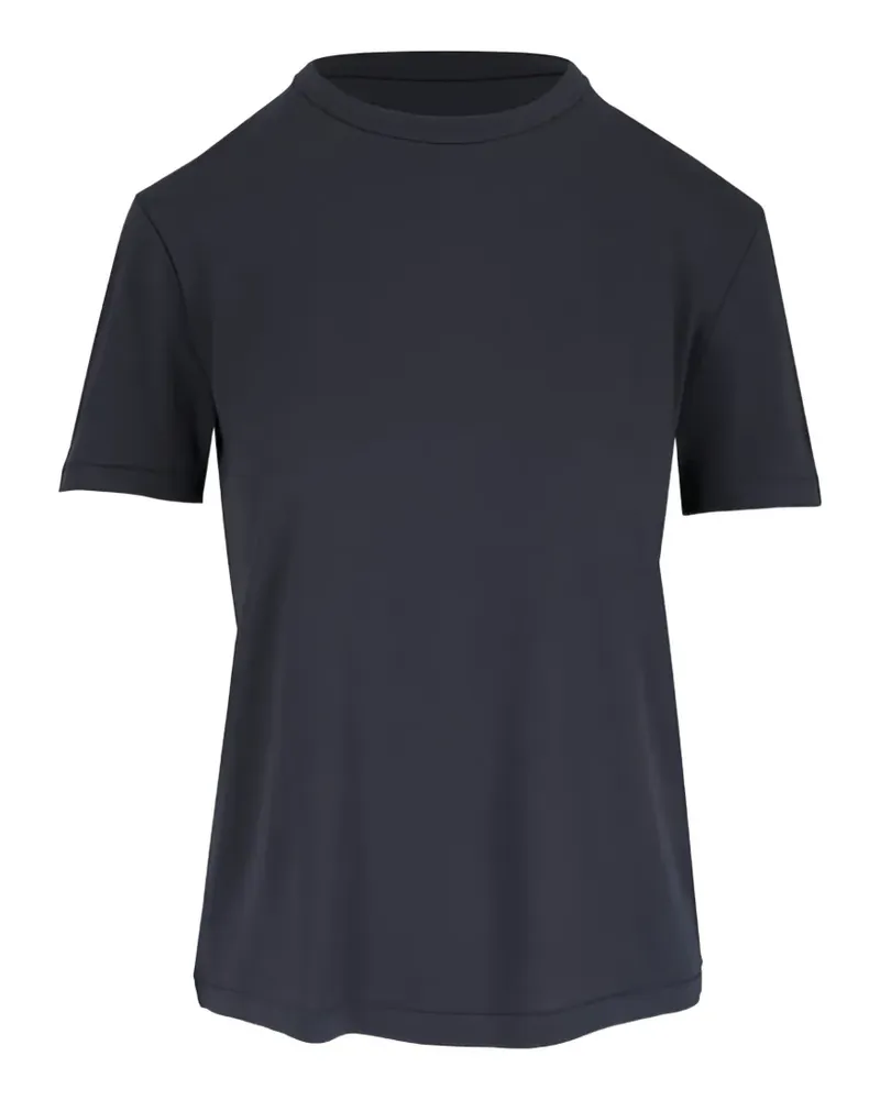 Majestic short-sleeve knit T-shirt - Grau Grau