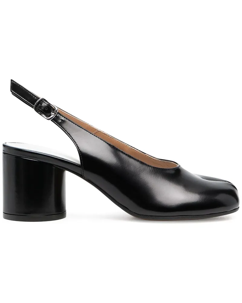 Maison Margiela Tabi Slingback-Pumps 60mm - Schwarz Schwarz