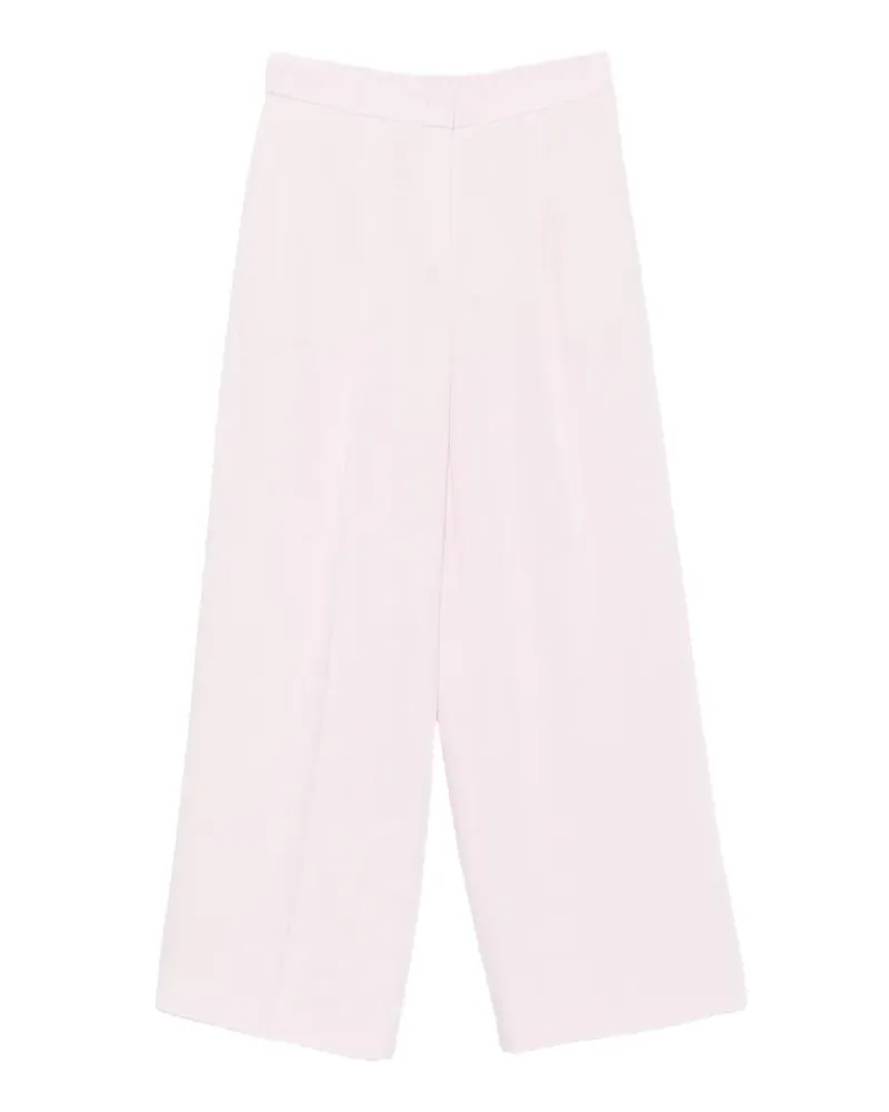 HUGO BOSS Weite Hose mit Bügelfalten - Rosa Rosa