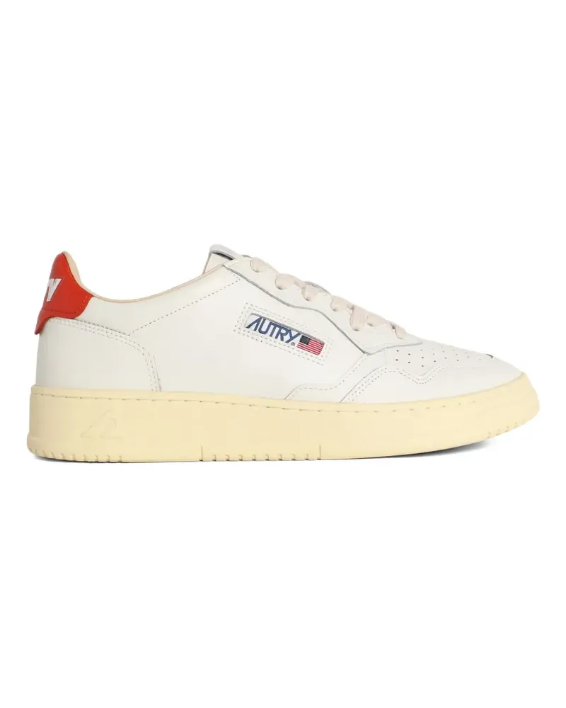AUTRY Medalist Low leather sneakers - Weiß Weiß