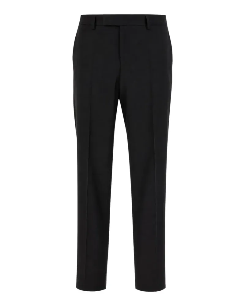 HUGO BOSS Genius Slim-Fit-Hose aus Schurwoll-Twill - Schwarz Schwarz