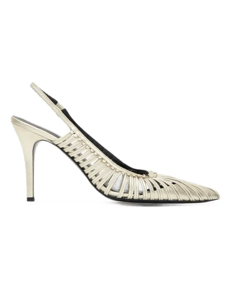 Isabel Marant Pysma caged pumps - Gold Gold