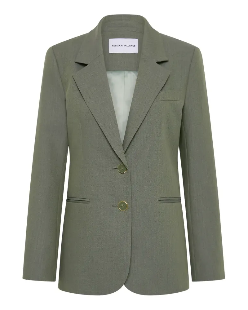 Rebecca Vallance Einreihiger Reese Blazer - Grün Grün