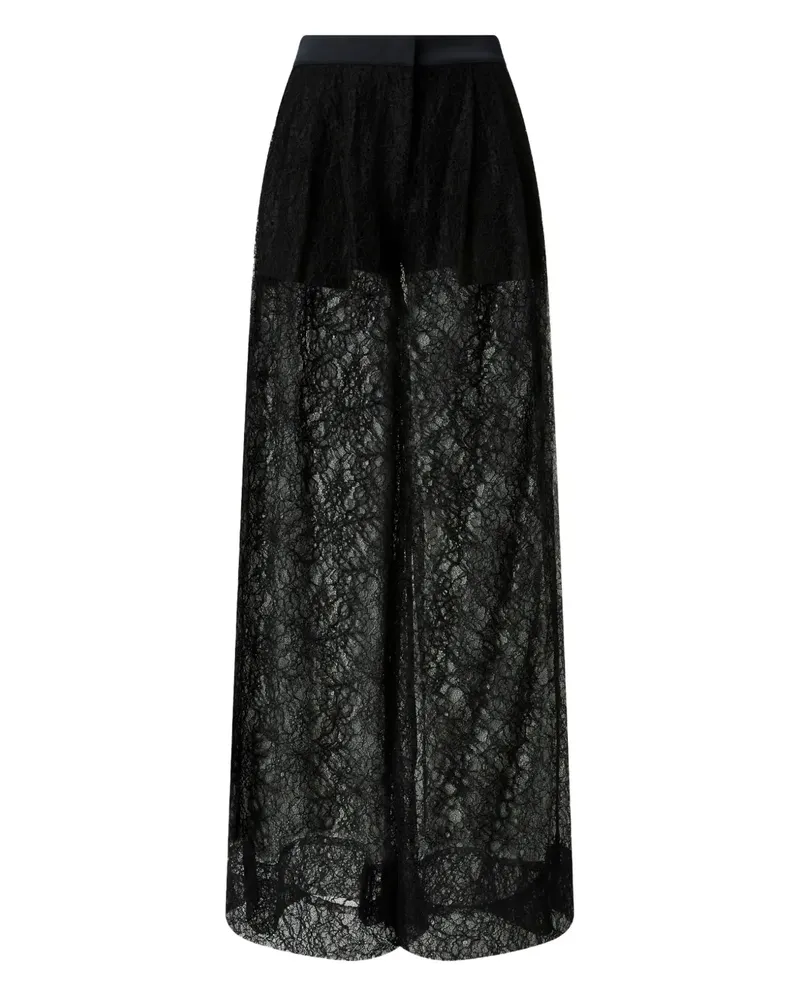 Pinko Hose mit Spitzeneinsatz - Blau Blau