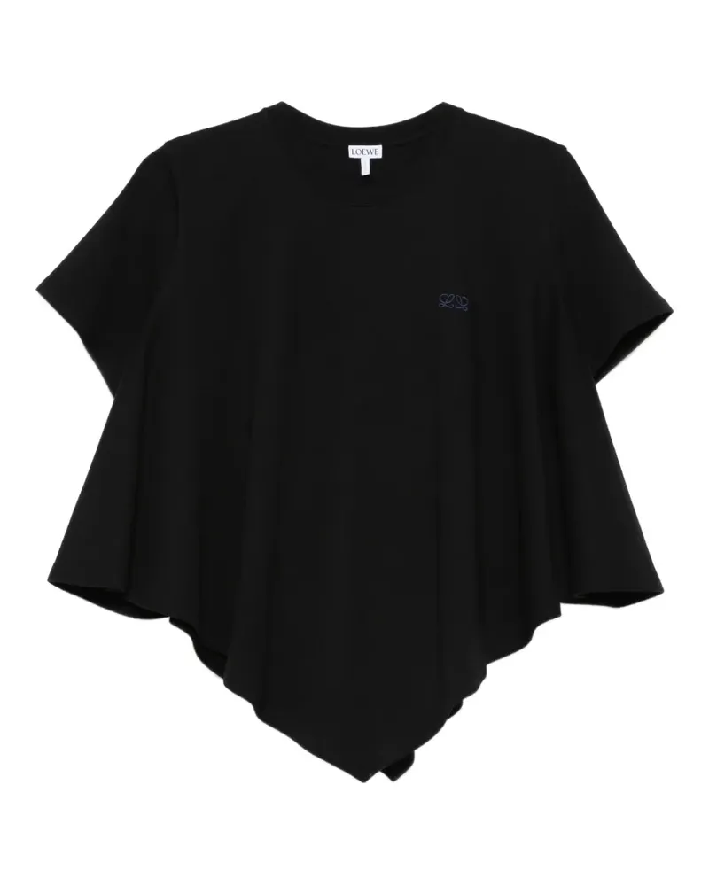 Loewe T-Shirt mit Logo - Schwarz Schwarz