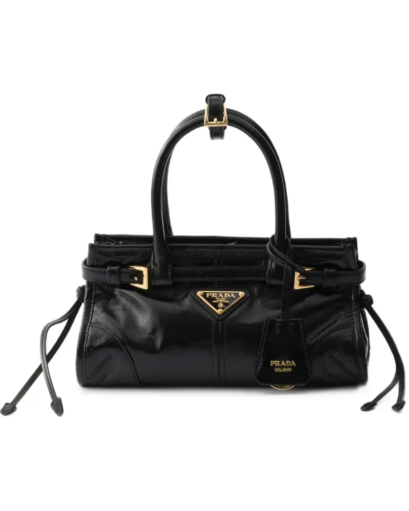 Prada Bonnie Mini-Tasche - Schwarz Schwarz