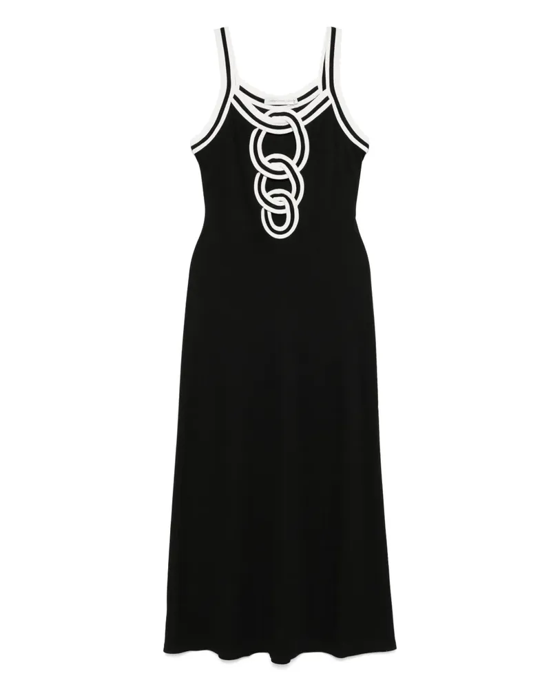 Christopher Esber Verner Kleid mit Kettendetail - Schwarz Schwarz