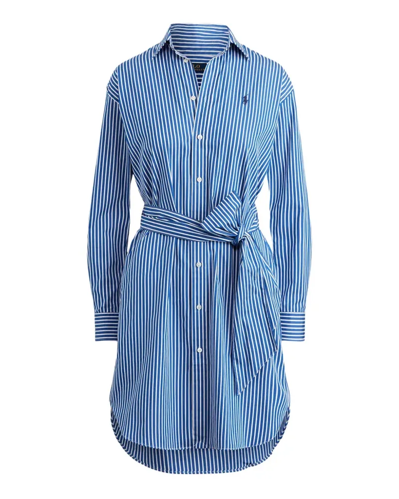 Ralph Lauren striped midi dress - Blau Blau