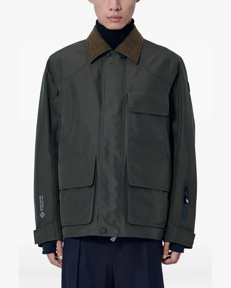 Moncler Andes Skijacke mit Taschen - Grün Grün