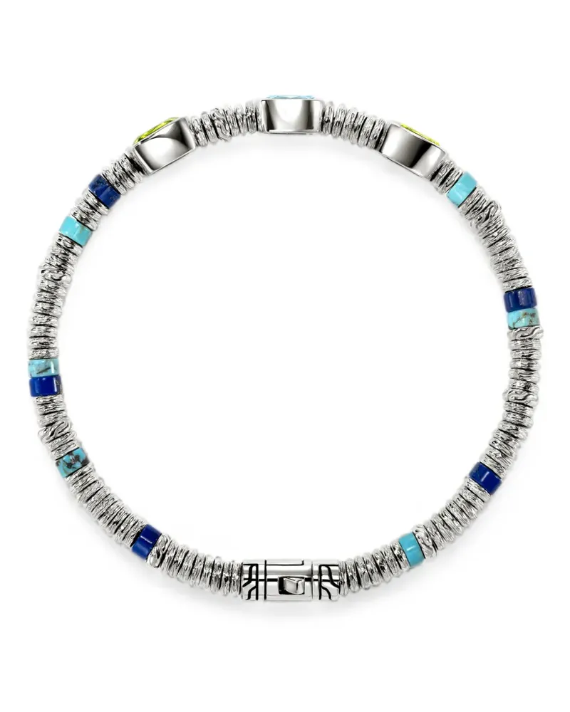 John Hardy Heishi Armband mit Steinen - Silber Silber