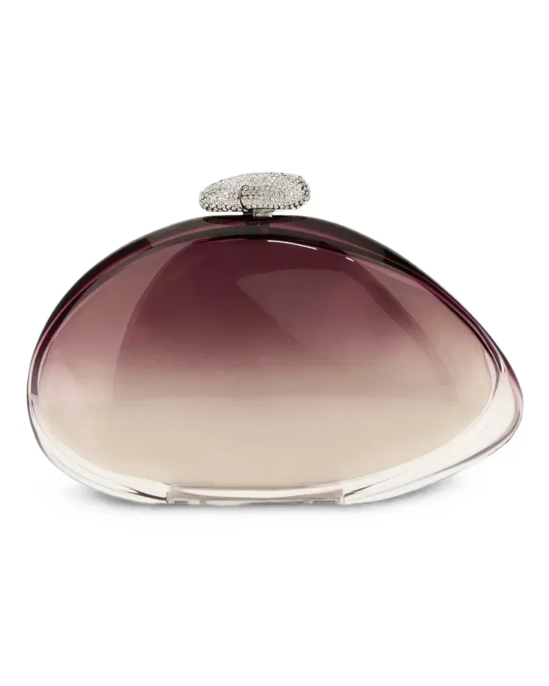 Benedetta Bruzziches Ariel Clutch mit Kristallverzierung - Violett Violett