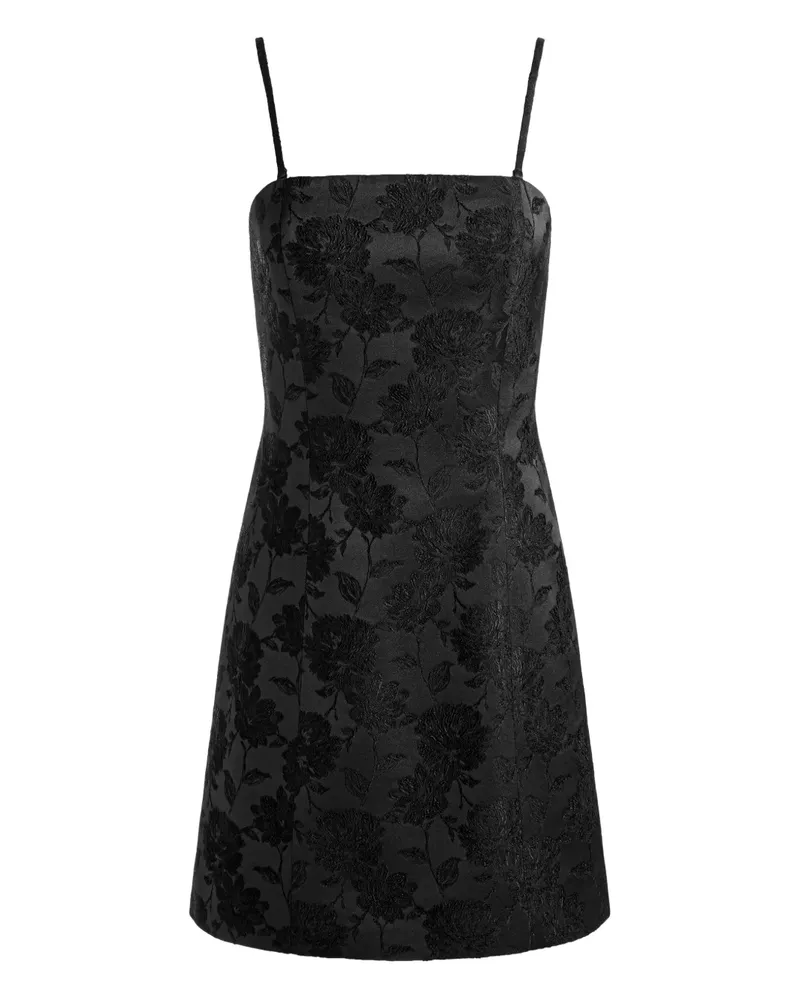Alice + Olivia Velia Minikleid - Schwarz Schwarz