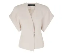 Jacke im Kimono-Stil - Nude