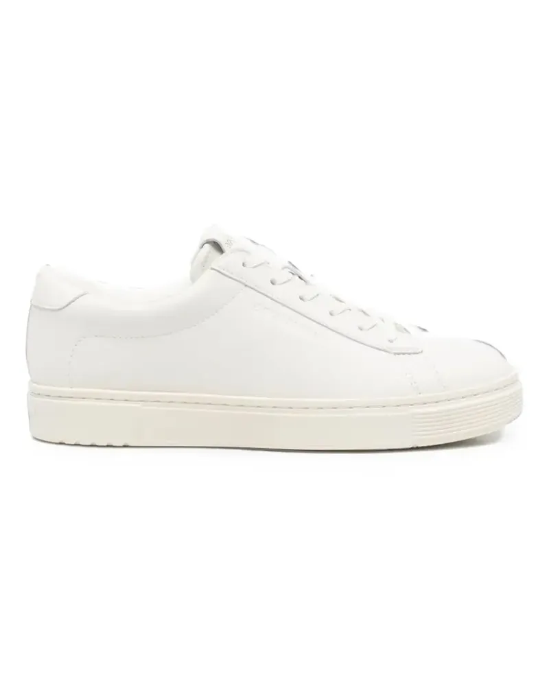 Emporio Armani Sneakers mit Logo-Prägung - Weiß Weiß