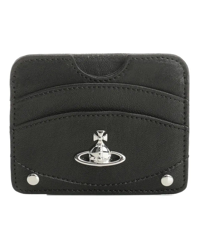 Vivienne Westwood Halbrundes Kartenetui - Schwarz Schwarz