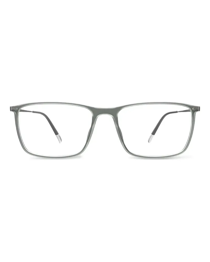 Silhouette Illusion Lite Brille mit eckigem Gestell - Grau Grau