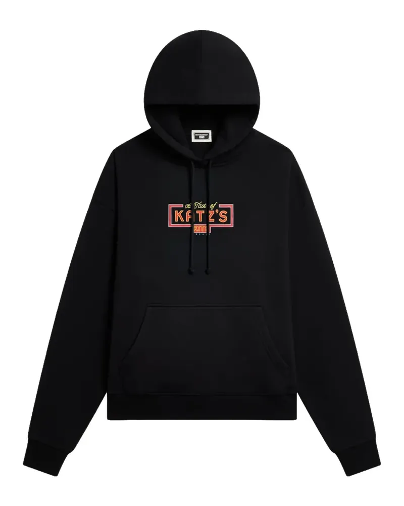 KITH Katz Delicatessen Neon hoodie - Schwarz Schwarz
