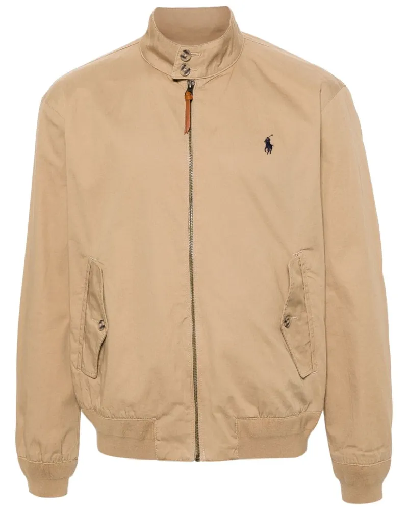 Ralph Lauren Jacke mit Polo Pony - Nude Nude