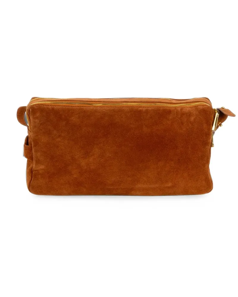 Ermanno Scervino Lisa Schultertasche aus Wildleder - Braun Braun
