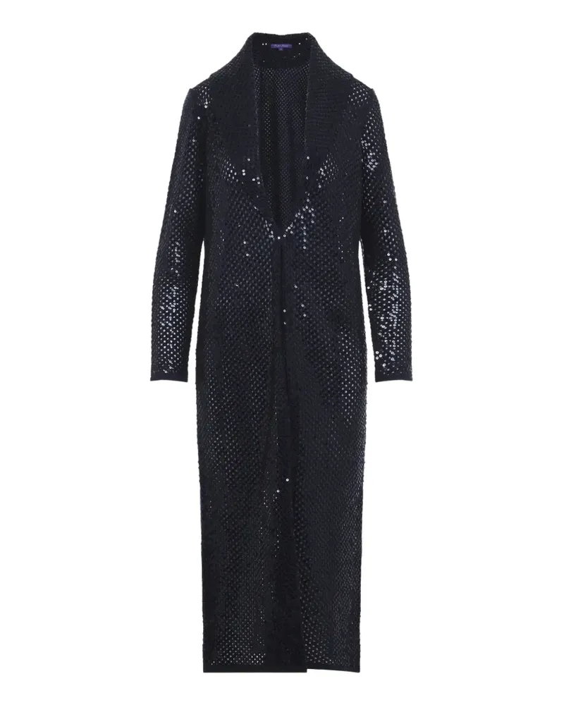 Ralph Lauren sequin cashmere cardigan - Schwarz Schwarz