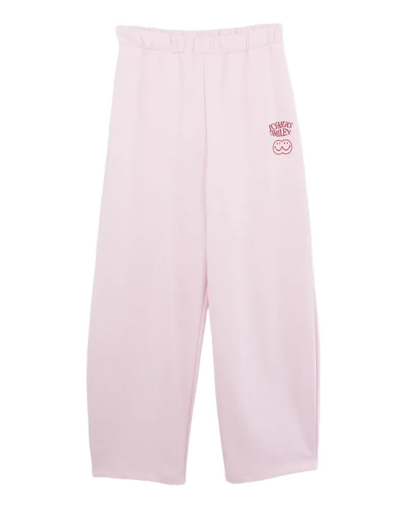 Joshua Sanders Jogginghose mit Logo-Print - Rosa Rosa