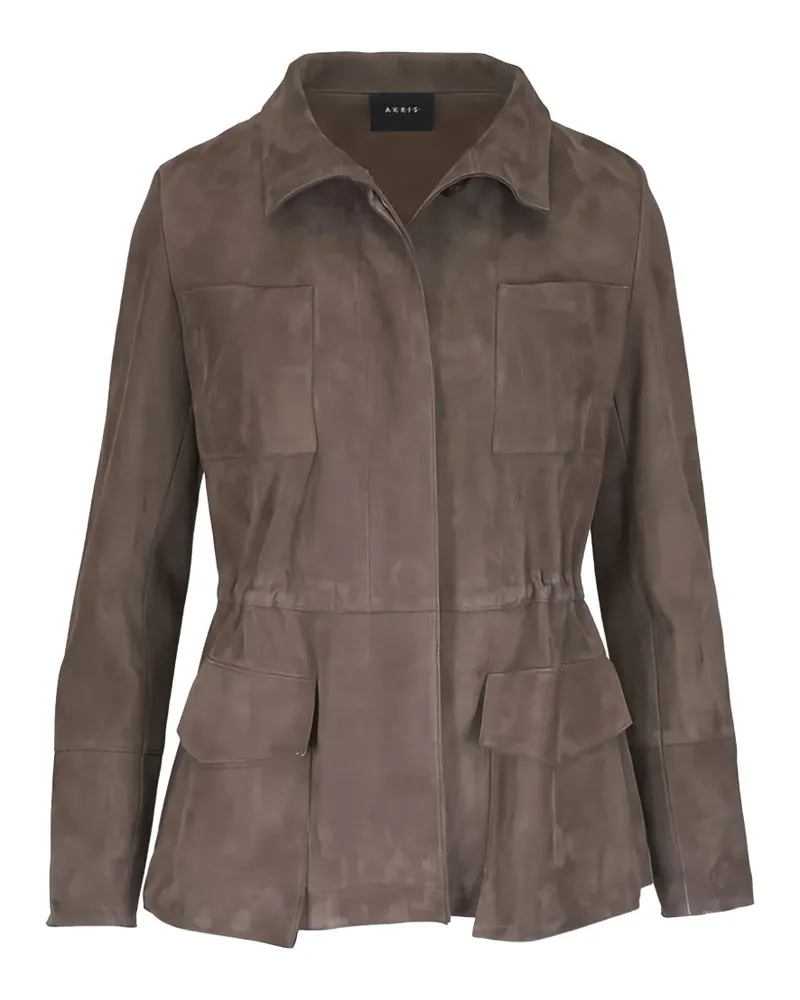 Akris Chianti suede jacket - Braun Braun