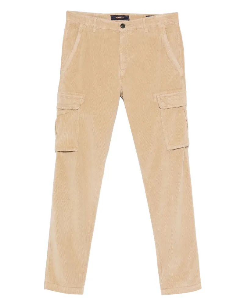40Weft Cargohose aus Cord - Nude Nude
