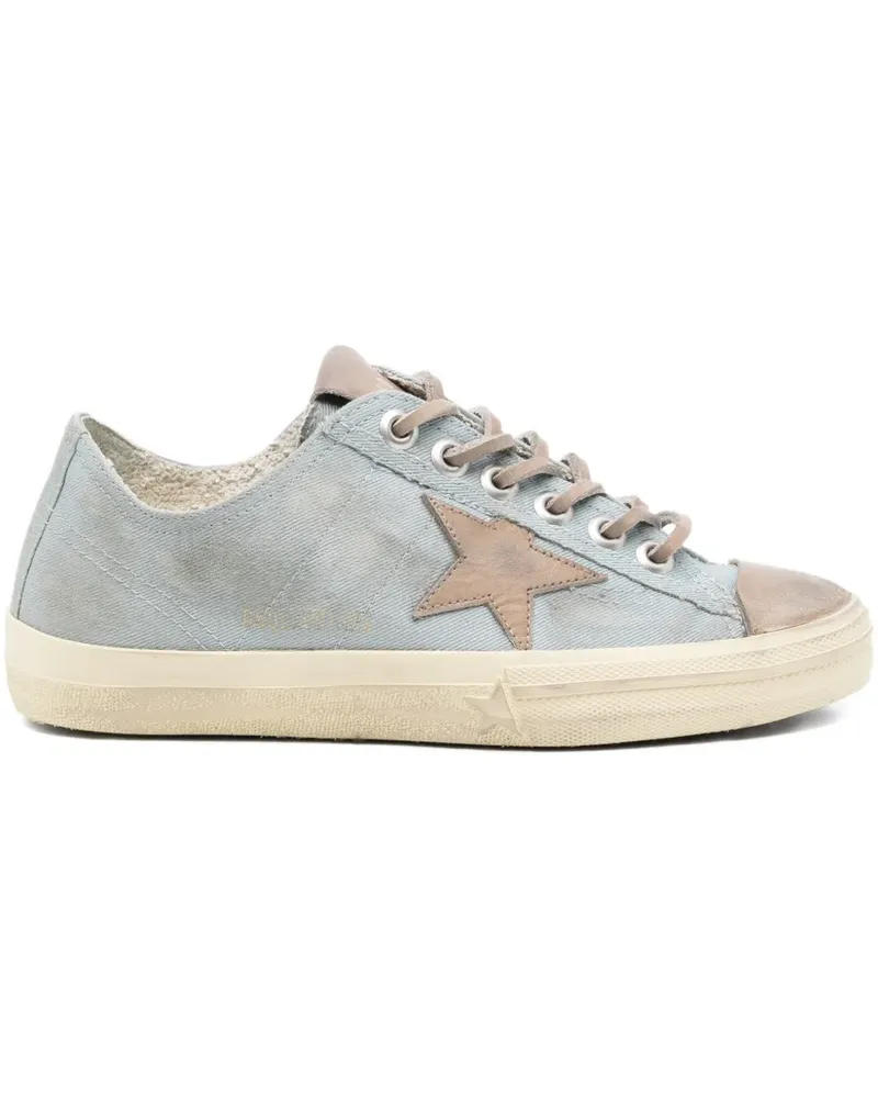 Golden Goose V-Star Sneakers - Blau Blau