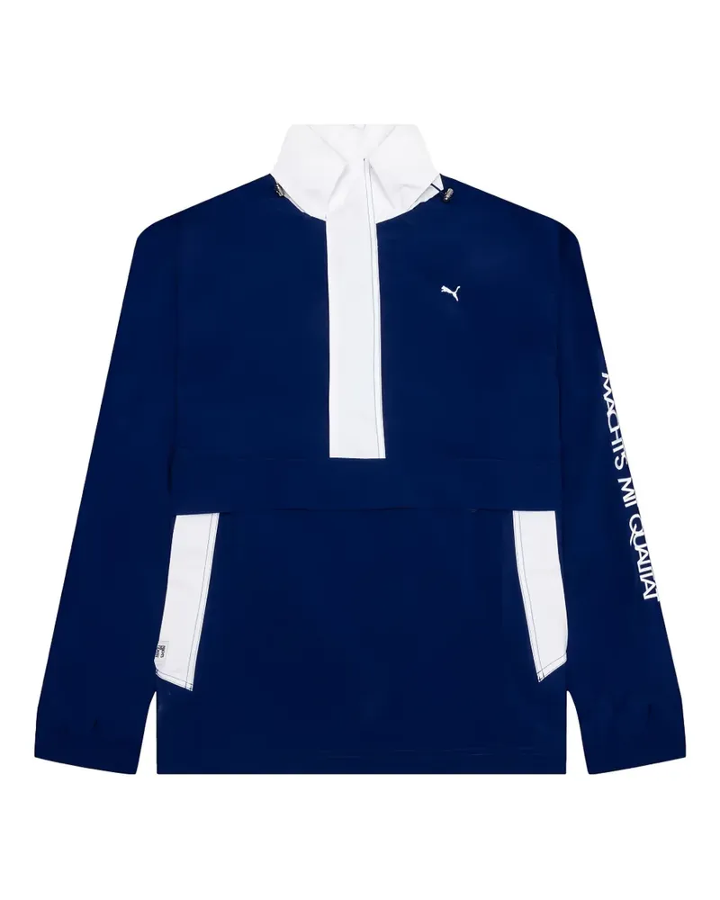 Puma Pop Over Poloshirt mit Einsätzen - Blau Blau