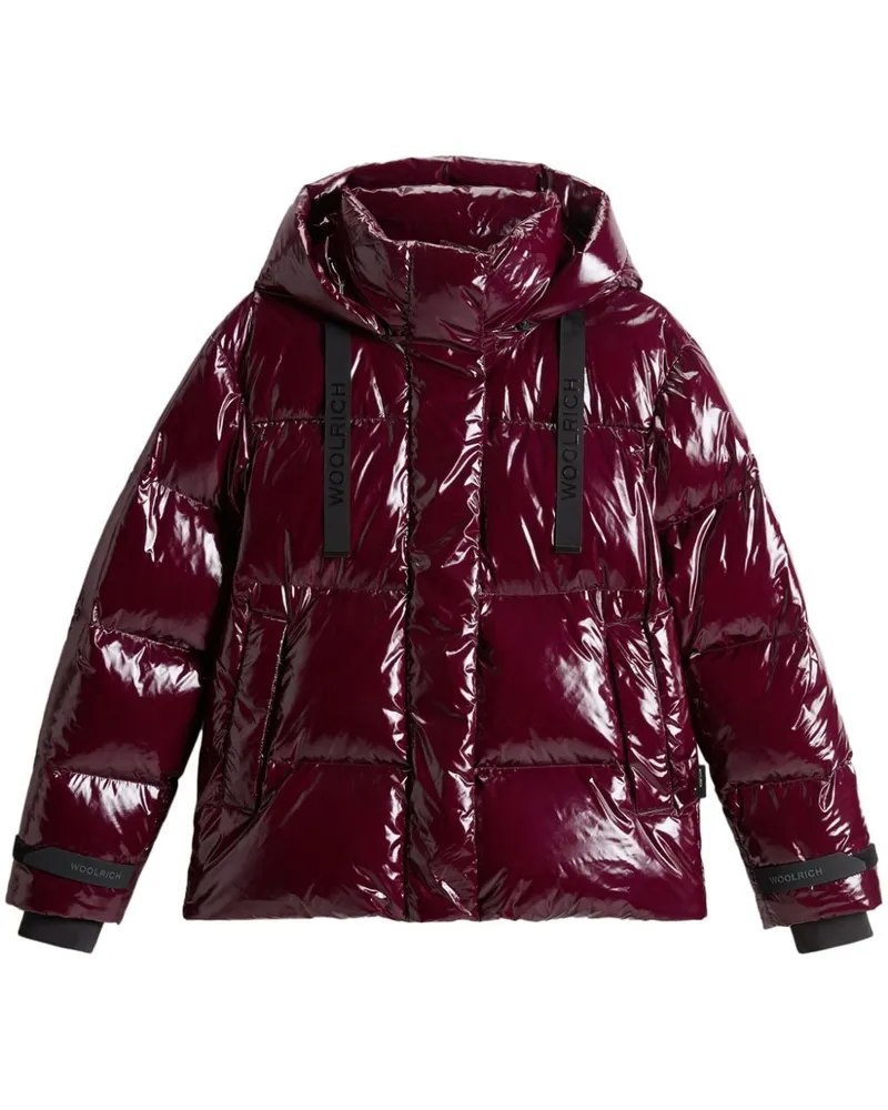 Woolrich Parka mit Glanzoptik - Rot Rot