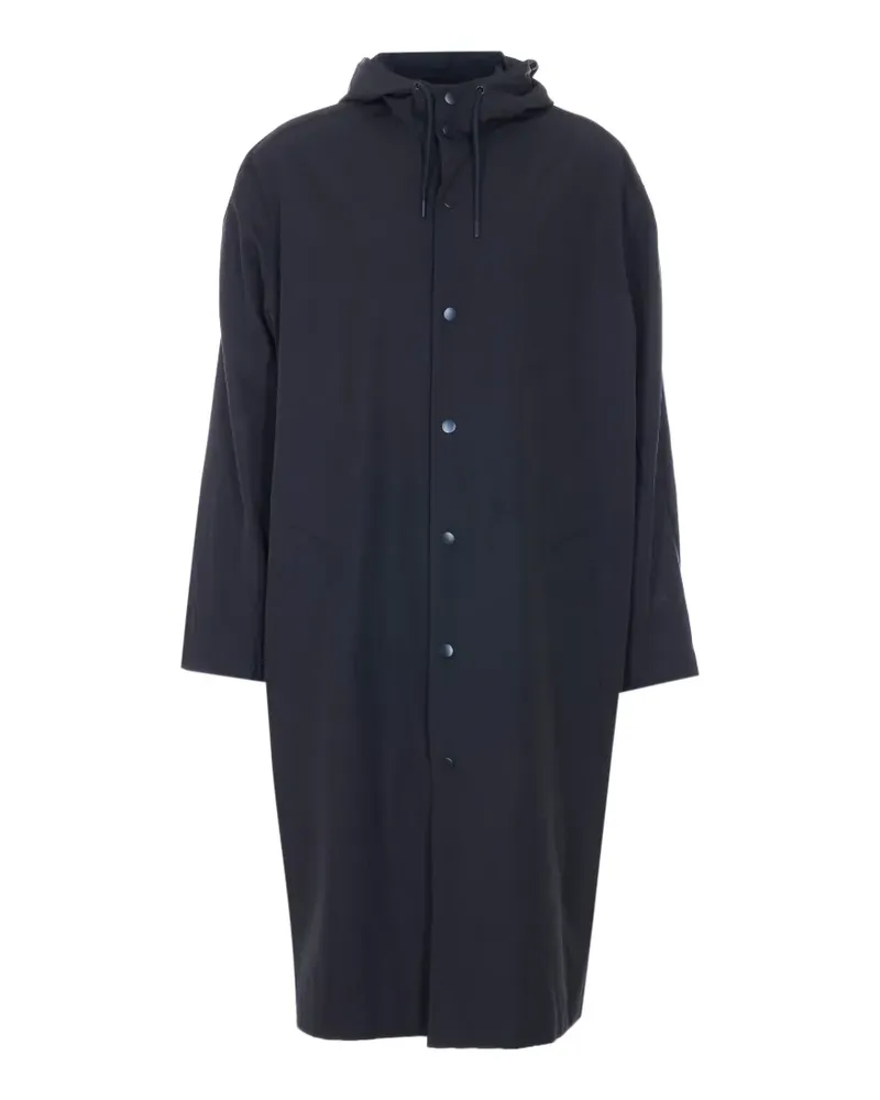 A.P.C. buttons logo parka - Blau Blau