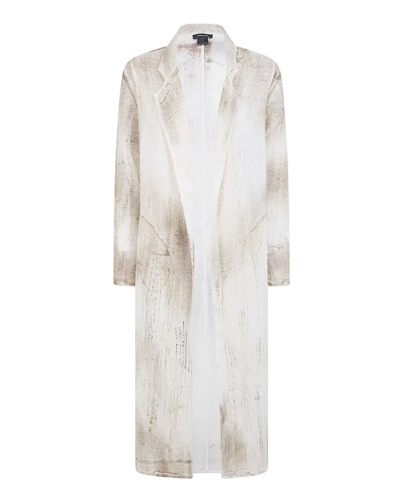 Avant Toi notch-lapel coat - Nude Nude