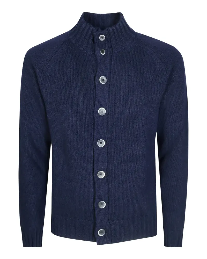 Altea button-up raglan-sleeve cardigan - Blau Blau