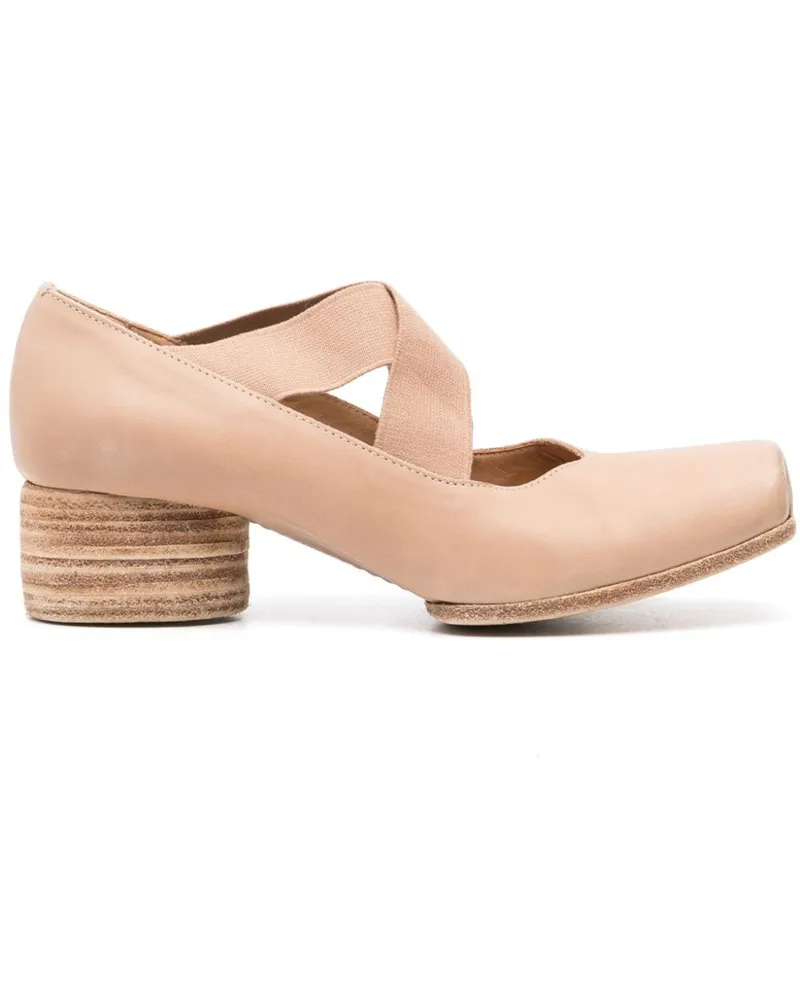 Uma Wang Pumps 50mm - Nude Nude