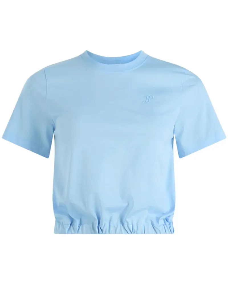 Patou Rückenfreies T-Shirt aus Bio-Baumwolle - Blau Blau