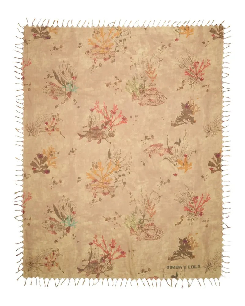BIMBA Y LOLA Ausgeblichener Sarong - Nude Nude