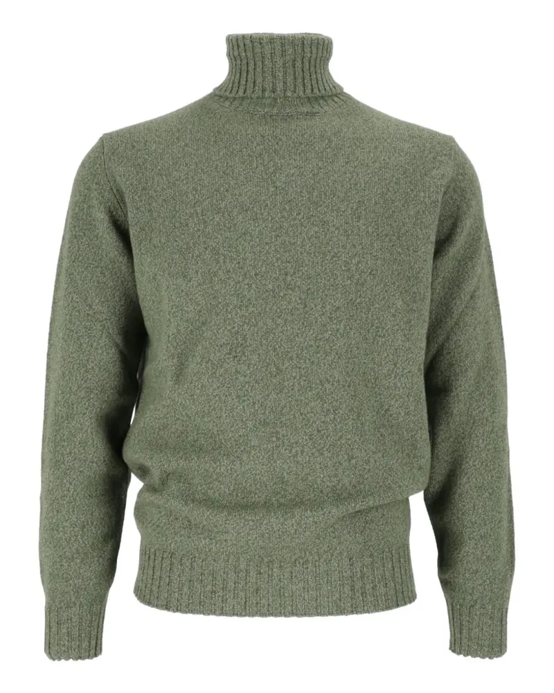 Filippo de Laurentiis mélange-effect roll-neck sweater - Grün Grün