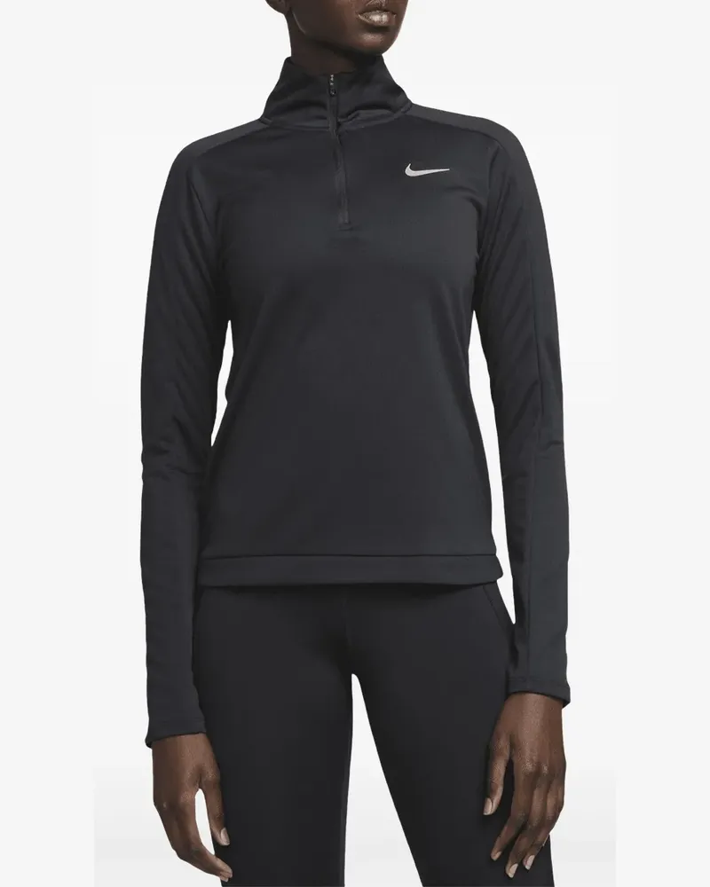 Nike Dri-FIT Pacer HZ Black/Reflective Silver Oberteil - Schwarz Schwarz