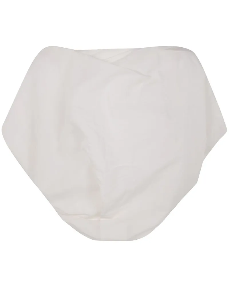 KHAITE Cropped-Oberteil - Weiß Weiß