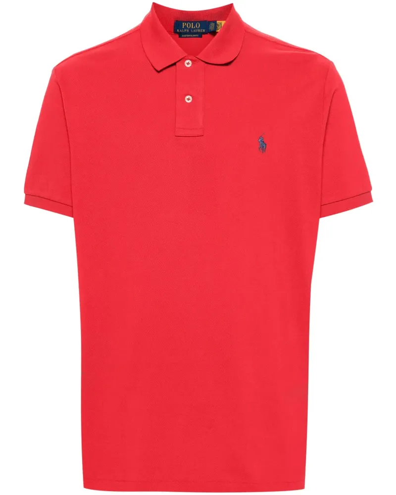 Ralph Lauren Poloshirt mit Polo Pony - Rot Rot