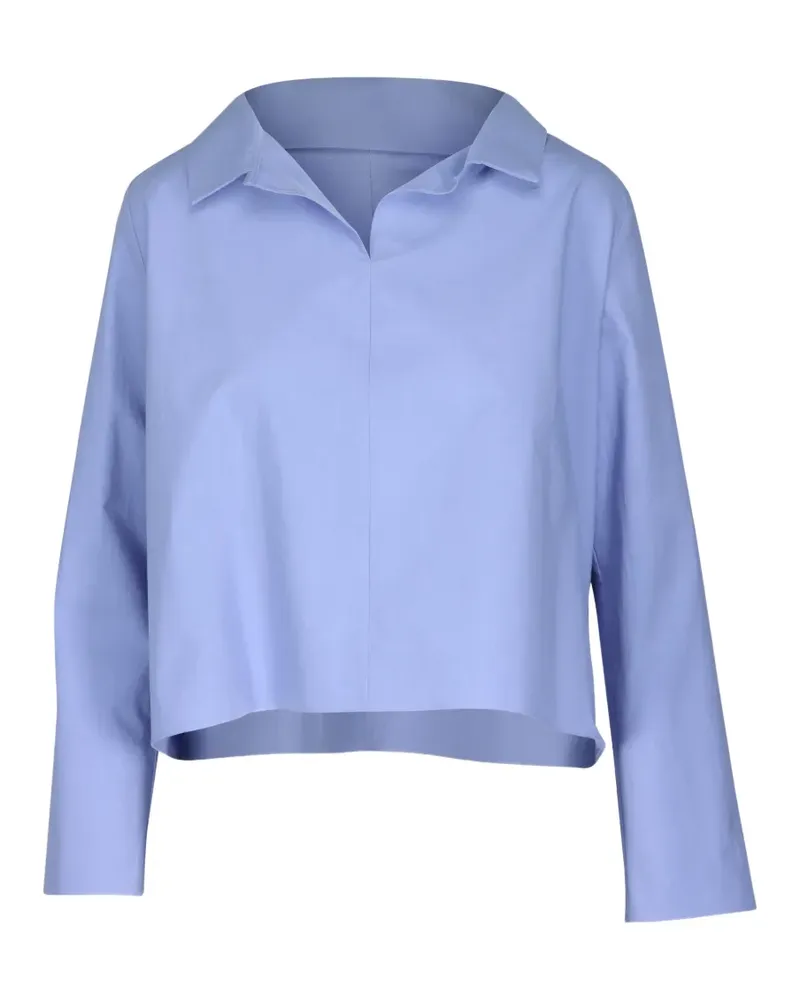 Peter Cohen Klassische Bluse - Blau Blau