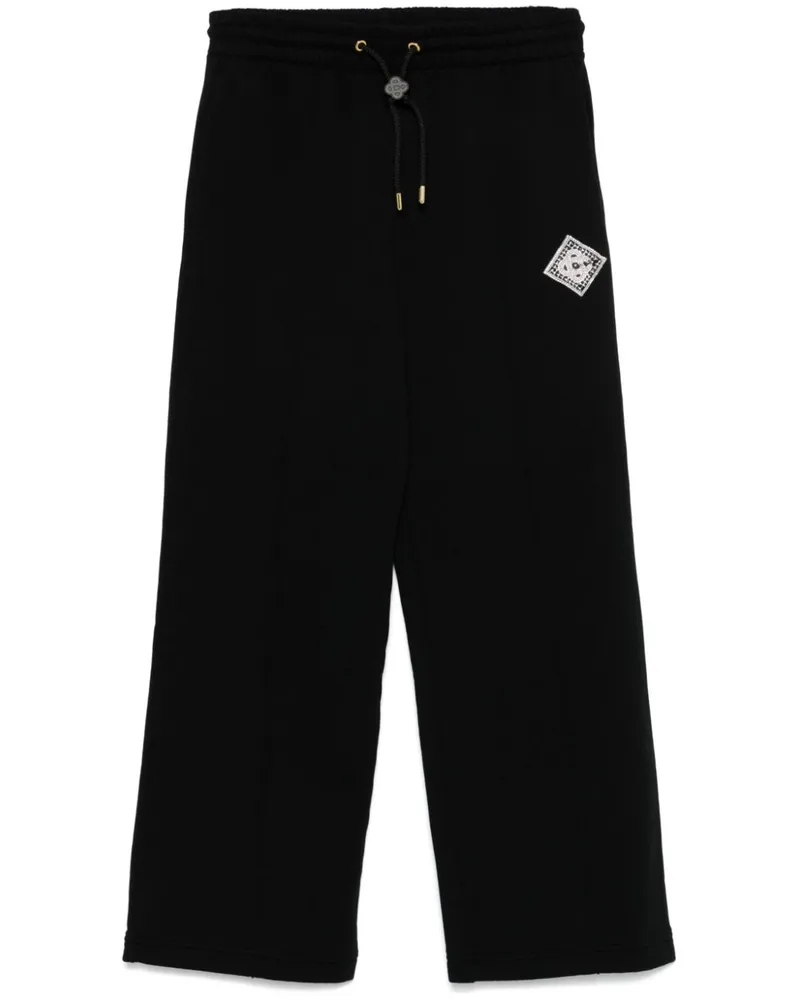 Casablanca Paris Verzierte Jogginghose - Schwarz Schwarz