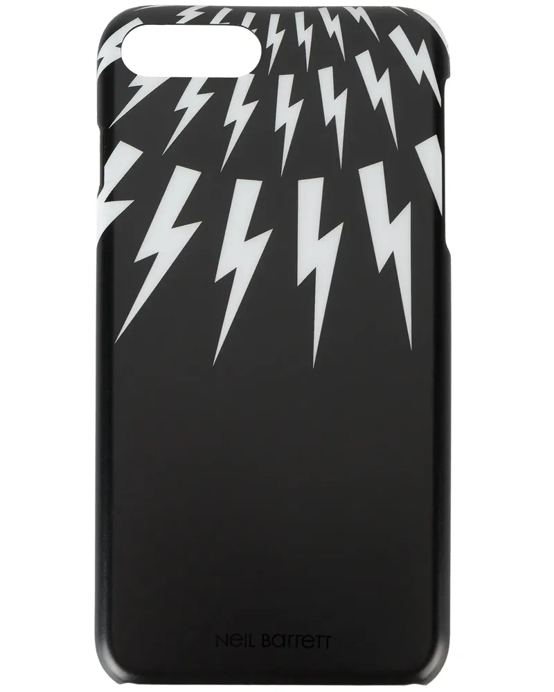 Neil Barrett Thunderbolt iPhone 7 case - Schwarz Schwarz