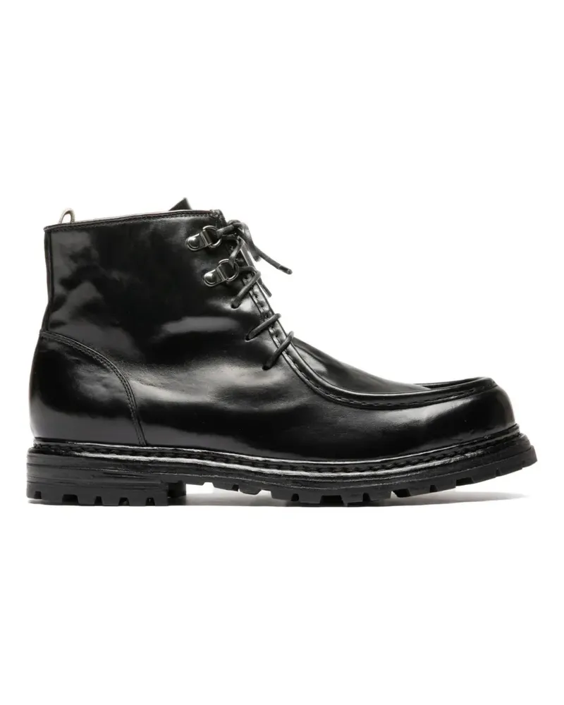 Officine Creative Italia lace-up boots - Schwarz Schwarz