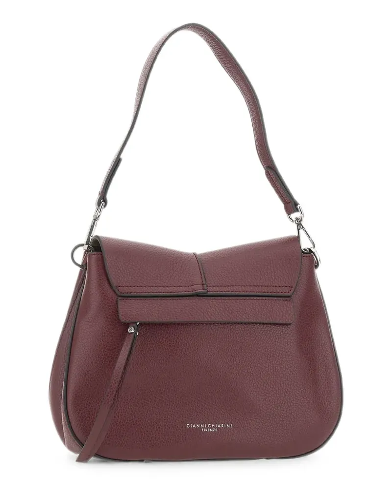 Gianni Chiarini Helena Round leather shoulder bag - Rot Rot